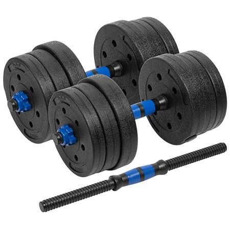 haltere reglabile cu conector 2 x 10 kg rebel active - imagine 8